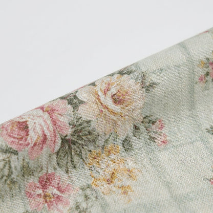 Damen Midikleid mit Blumenmuster und Korsett sowie herzförmigem Ausschnitt