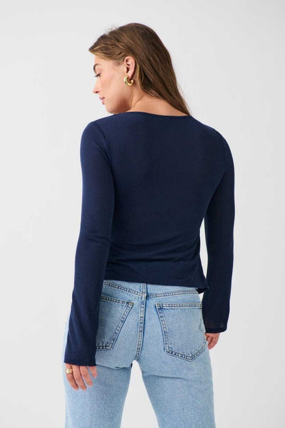 Damen Jessalyn Binded Crop-Top vorne