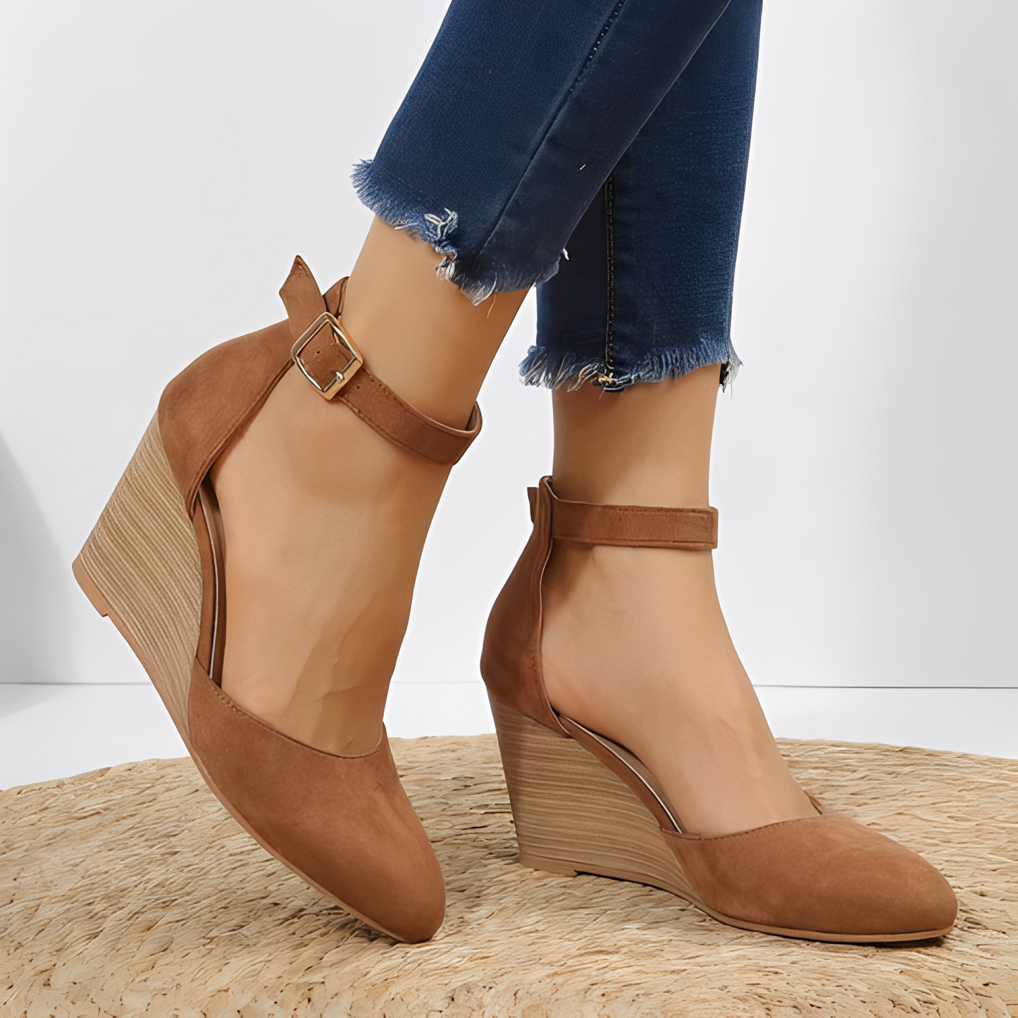 Damen Sandalen mit spitzem Zehenbereich Elegante moderne Sommerschuhe