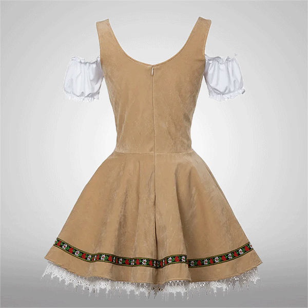 Festliches Dirndl-Latzkleid für Damen und Trachtenanlässe