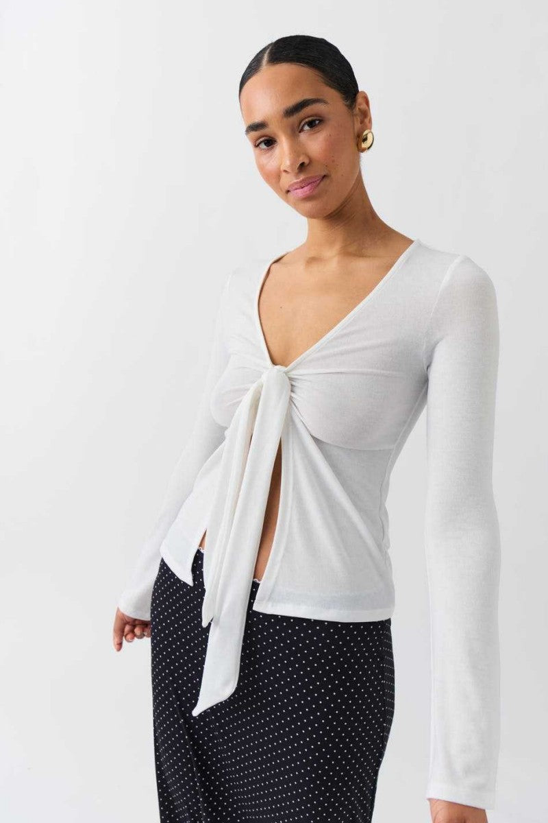 Damen Jessalyn Binded Crop-Top vorne