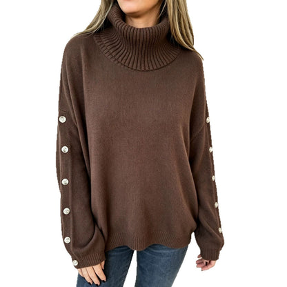 Weicher Damenpullover im Oversize-Schnitt