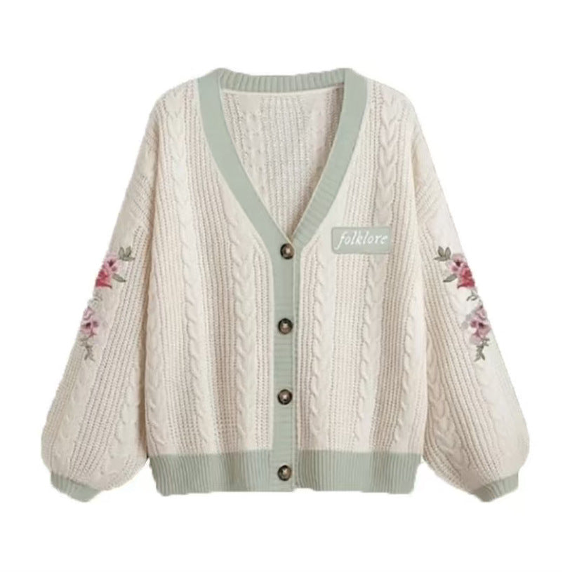 Damen-Cardigan mit lockerem Oversize-Schnitt für einen entspannten Look