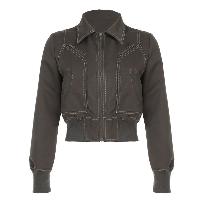 Damen-Cropped-Jacke als vielseitiges Outfit für den Alltag