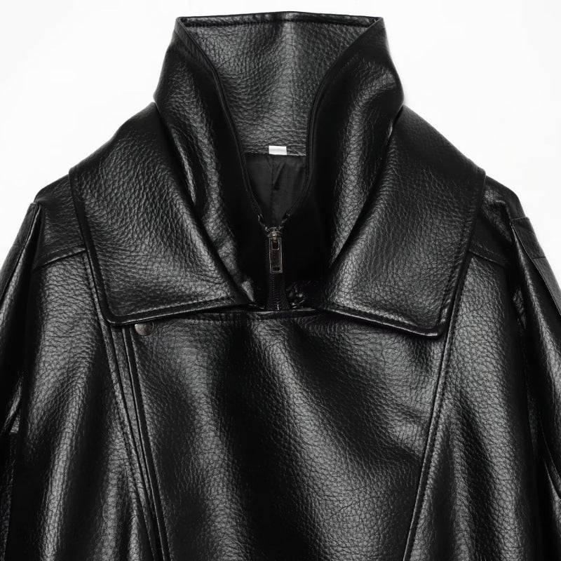 Rückansicht der veganen Jacke für Damen