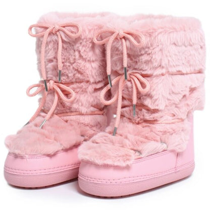Gemütliche Kawaii Winter-Schneestiefel für Damen