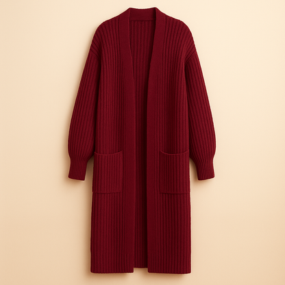 Oversized-Strickjacke für Damen in lässiger Passform