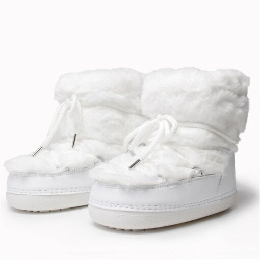 Gemütliche Kawaii Winter-Schneestiefel für Damen