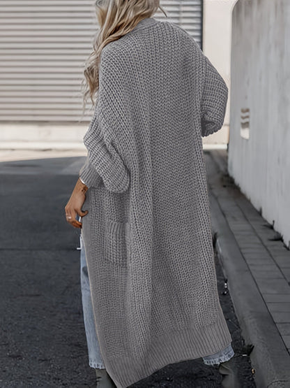 Maxi-Cardigan für Damen als gemütlicher Layering-Look