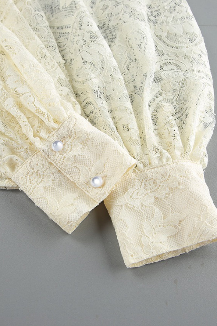 Damen-Spitzenbluse als vielseitiges Kleidungsstück für stilvolle Outfits