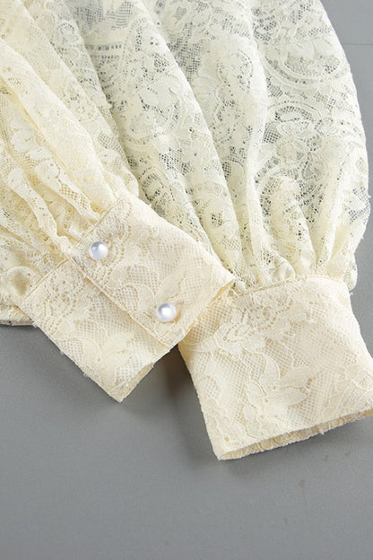 Damen-Spitzenbluse als vielseitiges Kleidungsstück für stilvolle Outfits