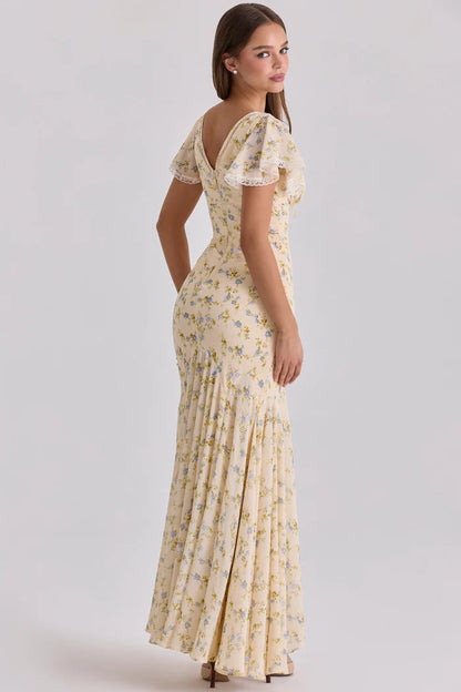 Elegantes Amina Maxikleid für Damen