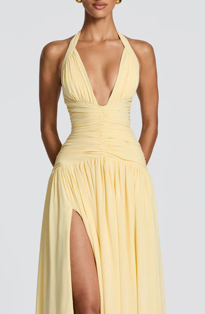 Amaris Damen Maxikleid