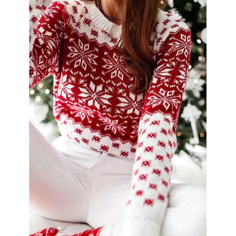 Festlicher Strickpullover für Damen