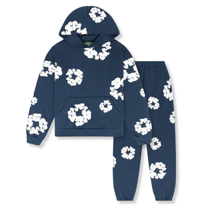 Boho Blumen Gemütliches Outfit Set