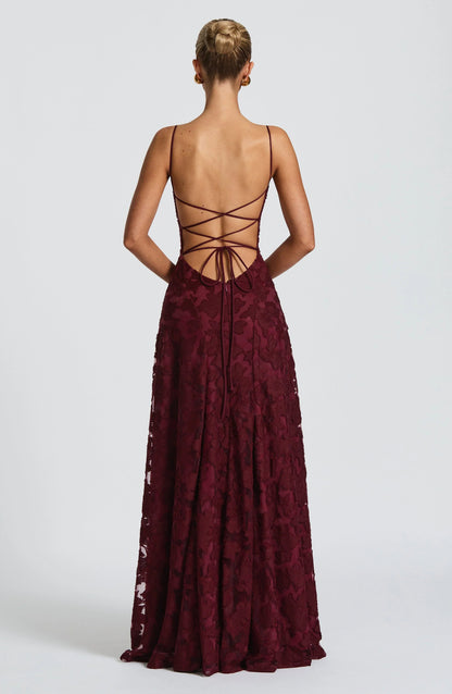 Damentop Louise Maxikleid ohne Ärmel