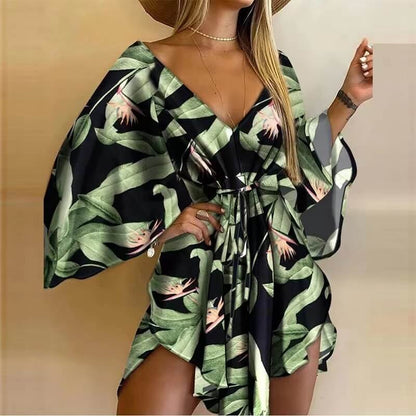 Sommer Strand Elegantes Sexy Damenkleid