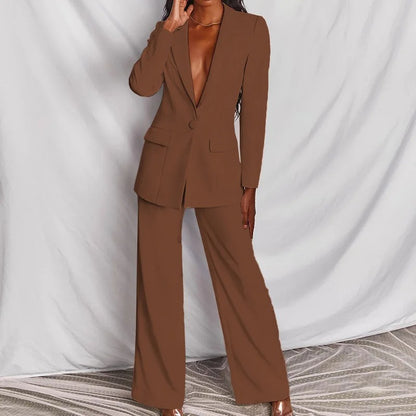 Hosenanzug Damen | 3-teiliges Set – Blazer, Weste & Hose