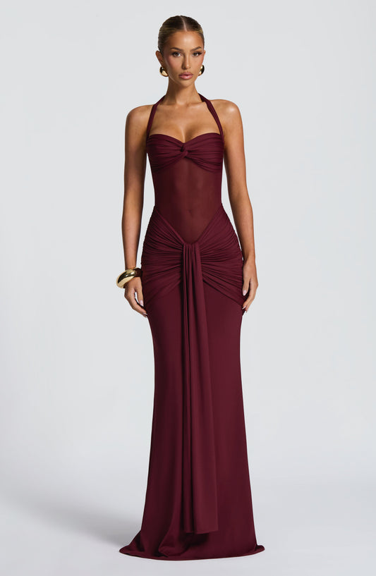 Damen Vixen Maxikleid mit eleganter fließender Silhouette