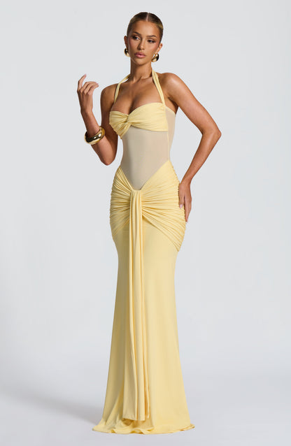 Damen Vixen Maxikleid mit eleganter fließender Silhouette
