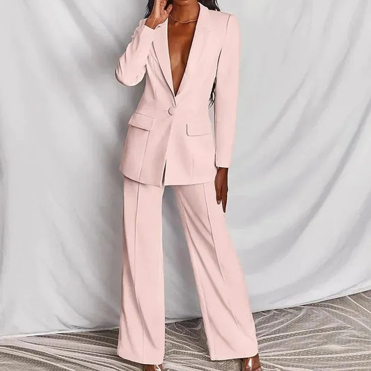 Hosenanzug Damen | 3-teiliges Set – Blazer, Weste & Hose