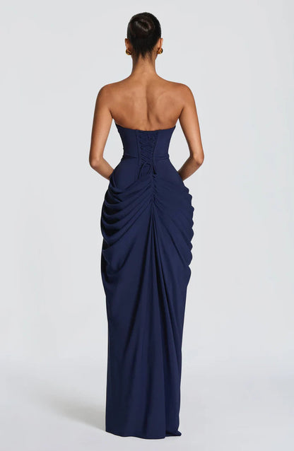 Amelia Ärmelloses Maxikleid mit Seitenschlitz