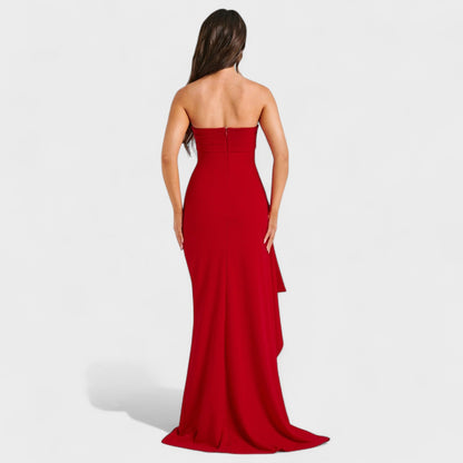 Elegantes fließendes Maxikleid