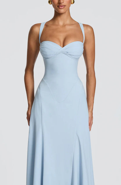 Damen Ärmelloses Maxikleid