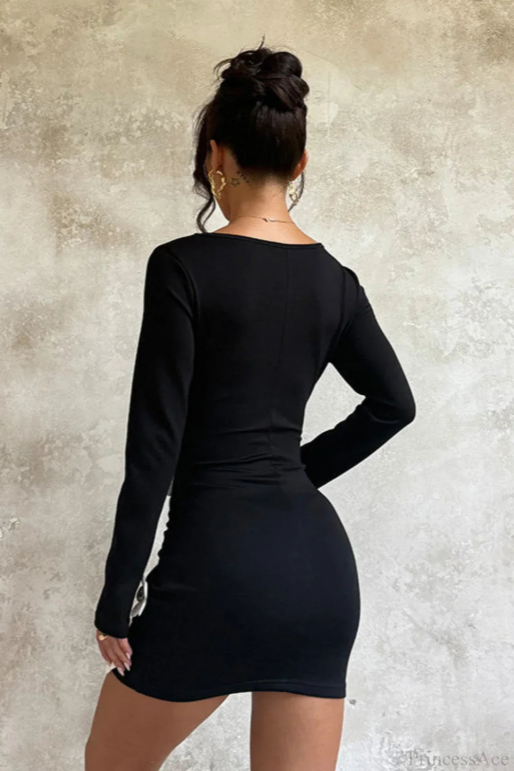 Elegantes Damen Minikleid mit Blumenmuster für Freizeit oder Ausgang