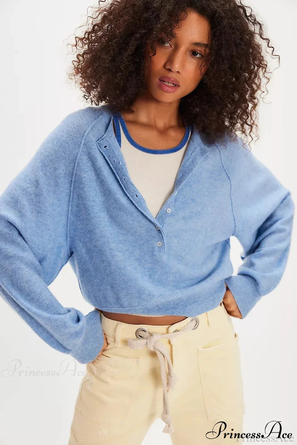 Damenpullover aus Strick für Herbst und Winter im Casual-Look