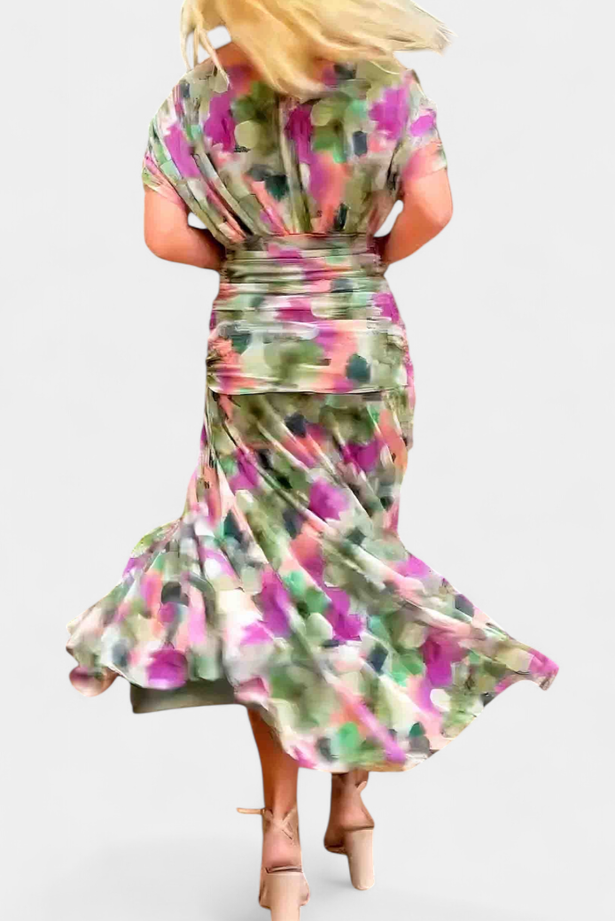 Geblümtes Maxikleid als stilvolle Mode für besondere Anlässe