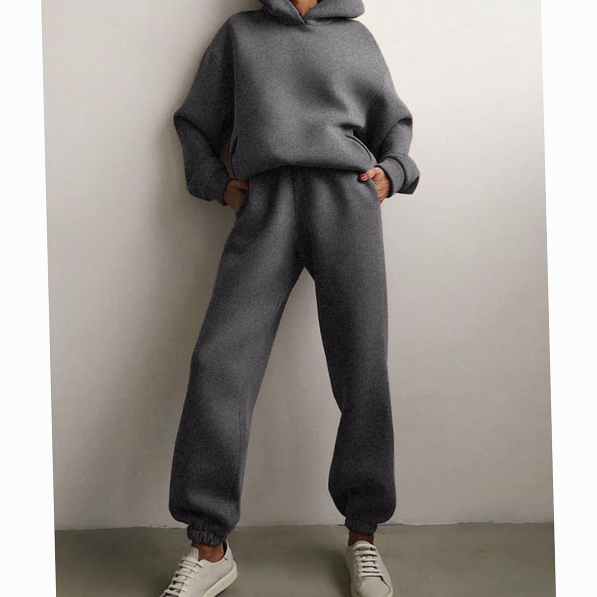 Damen-Jogginganzug im Oversize-Schnitt für entspannte Freizeitlooks
