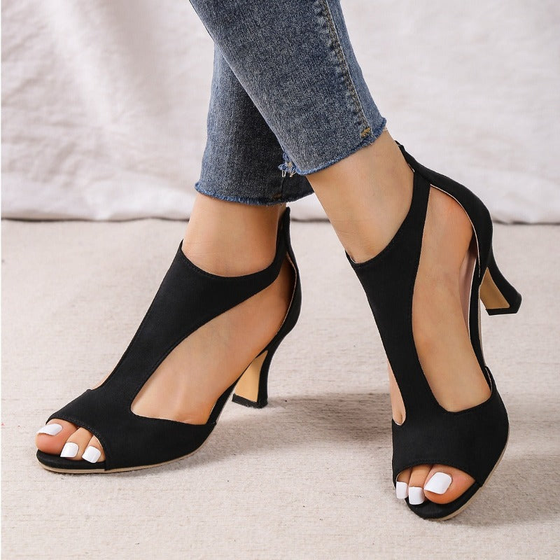 Damen Orthopädische Sommer-Heels mit Keilabsatz und Komfortsohle