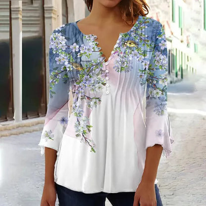 Leichte, elegante Damenbluse aus atmungsaktivem Material – ideal für Sommer, Büro & festliche Anlässe